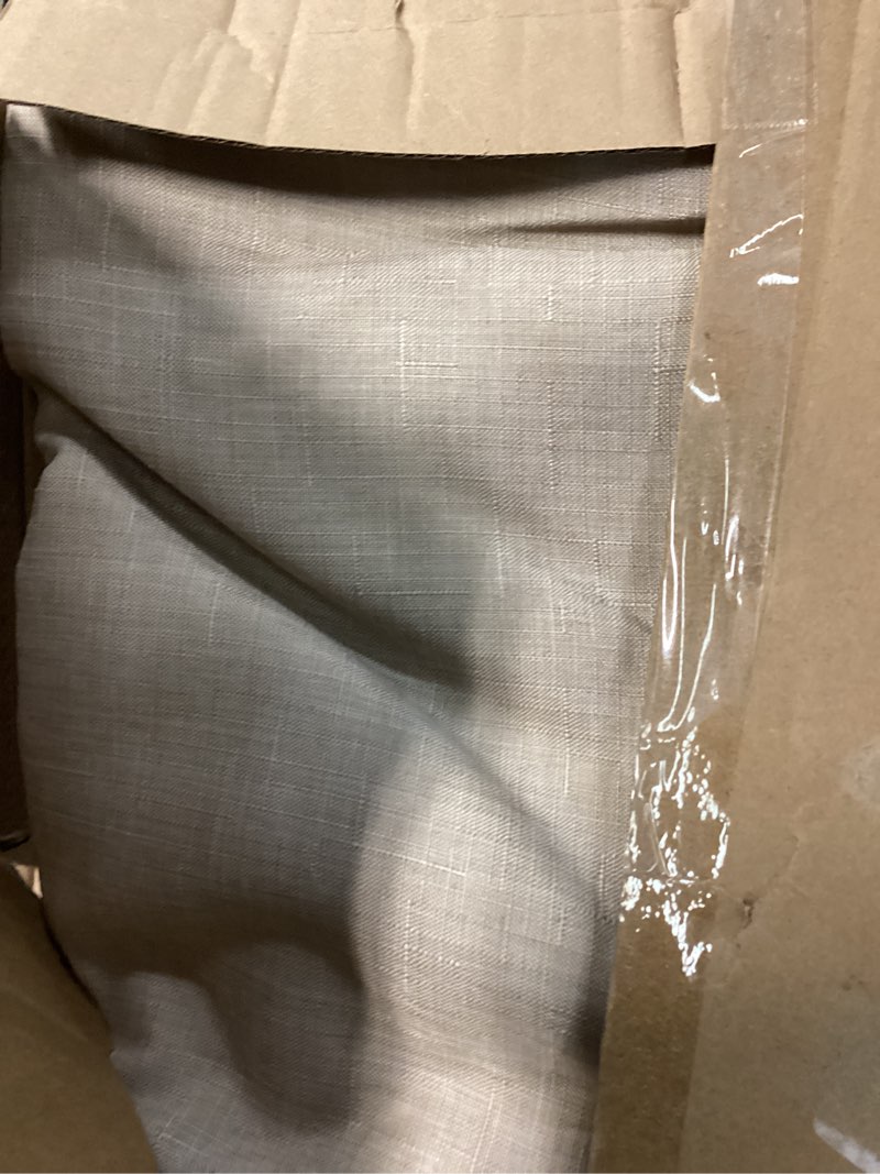 Condition photo showing Good Condition for fitable faux linen tablecloths rectangle 60 x 120 inch - 2 pack neutral table clothes for 8 foot tables, nature faux burlap kitchen table covers for dining, party, farmhouse, banquet, buffet nature 60" x 120" (2 pack)