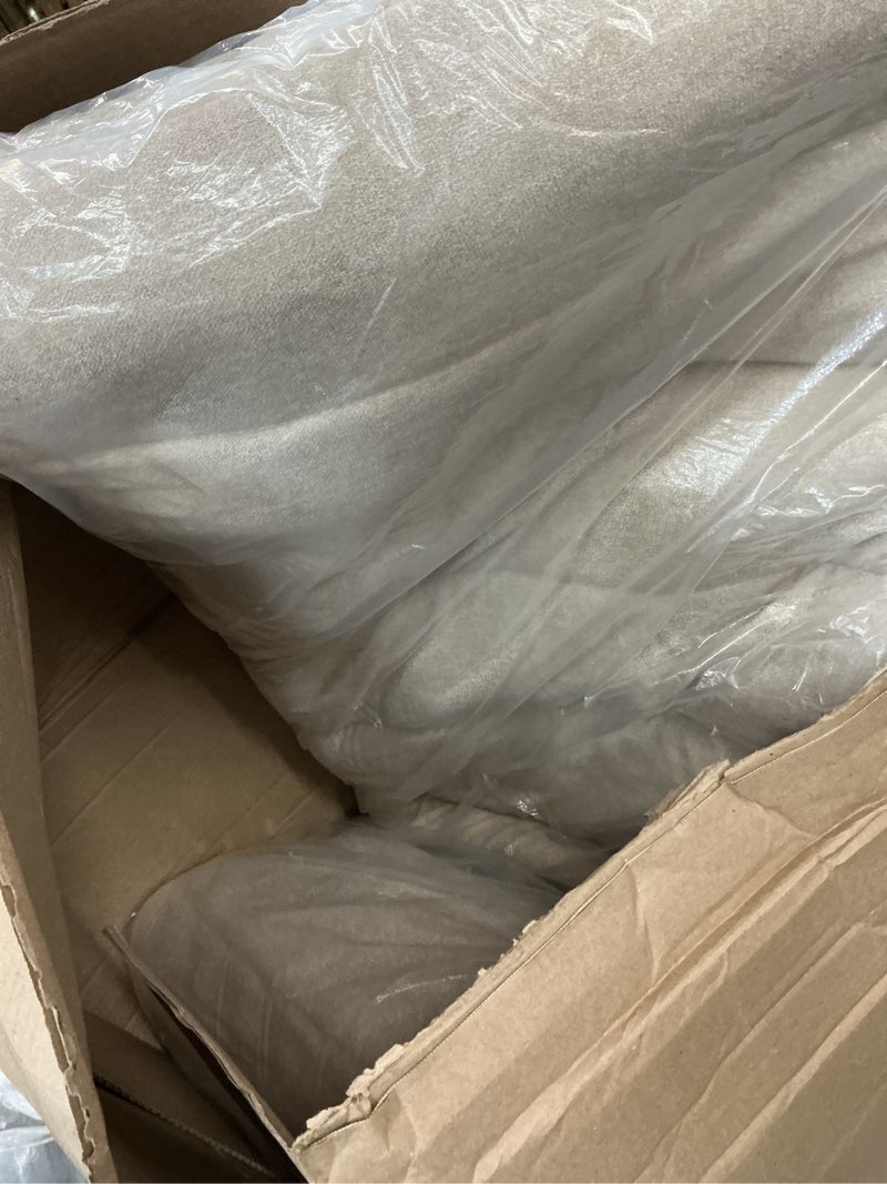Condition photo showing As Is for beige seat cushion long