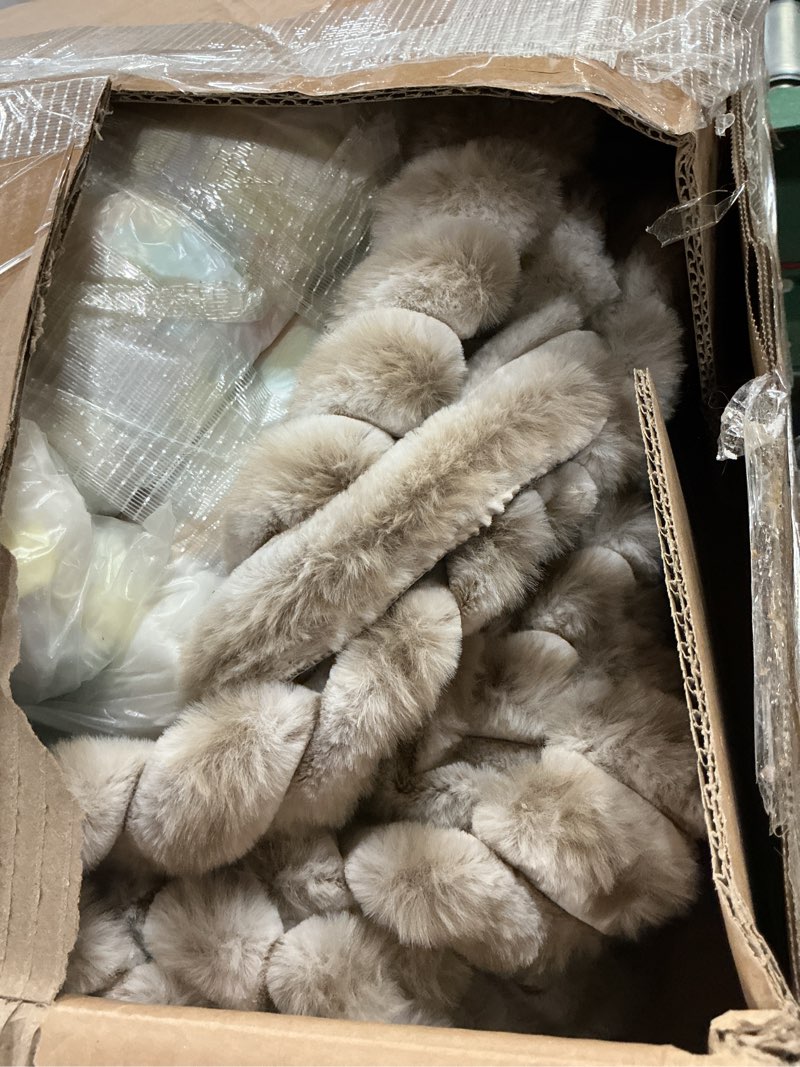 Condition photo showing Good Condition for bedsure comfyfleece™ cute dog beds large sized dog - washable furry pet beds, rectangle orthopedic corduroy fleece puppy beds with removable zipper cover, 36x27x8inches, amphora 36.0"l x 27.0"w x 8.0"th amphora