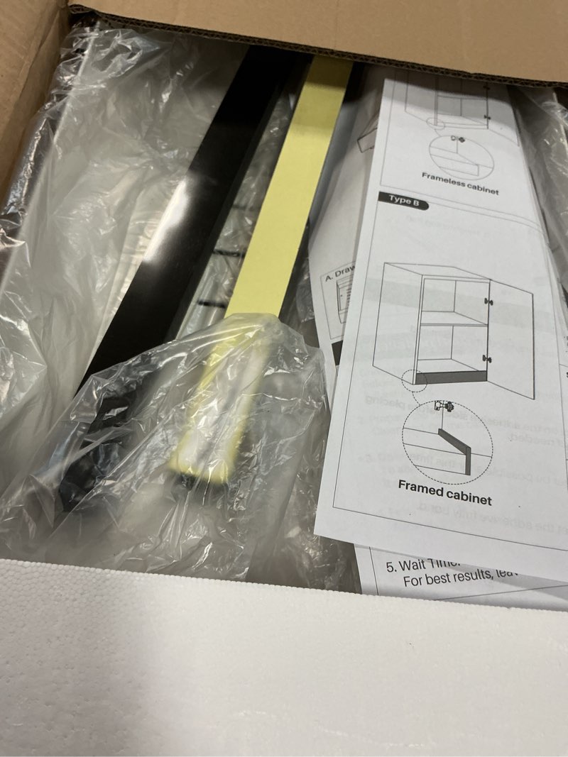 Condition photo showing Good Condition for kitstorack pull out cabinet organizer, expandable(12"-20") heavy duty slide out drawers fixed with adhesive nano film for pots, roll out shelf storage for kitchen base cabinet organization(white) white 21"d×12"-20"w(1 pack)