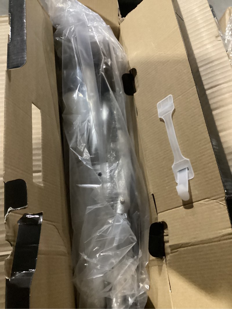 Condition photo showing Good Condition for Medline Shower Chair for Elderly, Seniors, Adults & Disabled - Heavy Duty Shower Seat with Padded Arms and Back for Inside Shower, Adjustable Height Bath Stool for Bathtub, 350 lb, Slip Resistant White