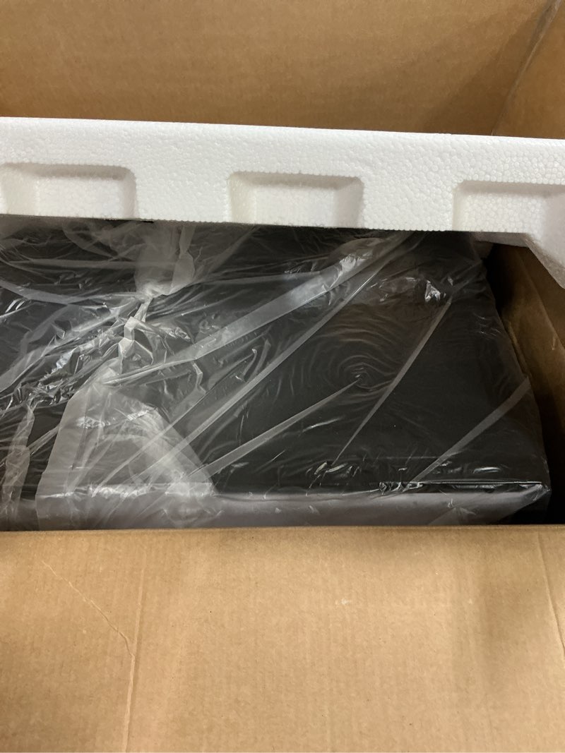 Condition photo showing New/Like New for ge gcst07n1wbb microwave oven, 700-watt 6 auto cooking settings, kitchen essentials for the countertop, dorm room or apartment, child-lock technology 0.7 cu. ft, black