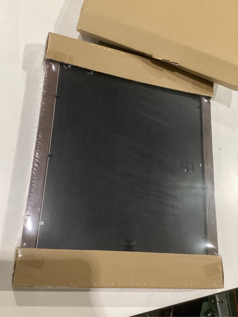 Condition photo showing Good Condition for kennethan picture frame, dark brown, 11x14 inches, 2 pcs in 1 set, matted, wall mount 11x14''-2p dark brown