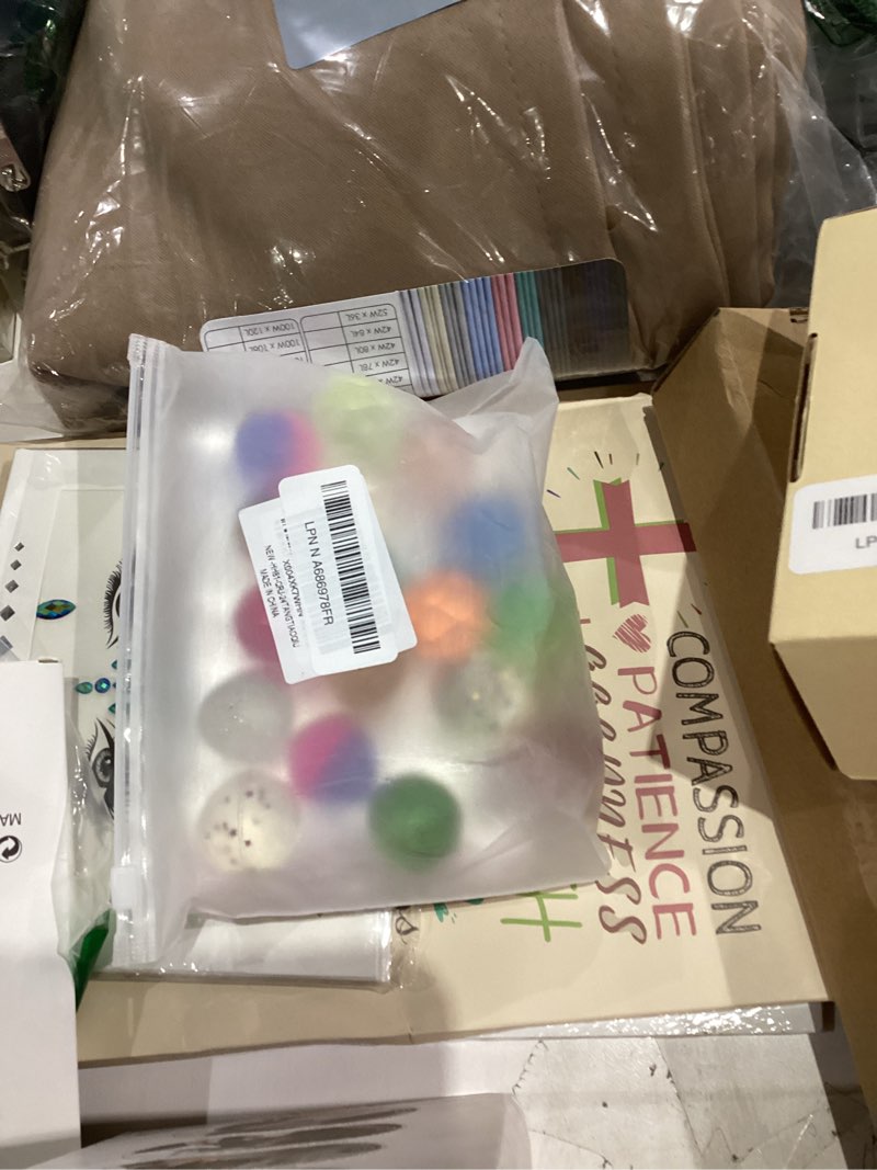 Condition photo showing As Is for Valentines Gifts for Kids - Valentines Day Cards for Kids School, 24 Pack Bouncy Balls, Fidget Toys Bulk, Valentine Exchange Party Favors Boys Girls Class Classroom Prize