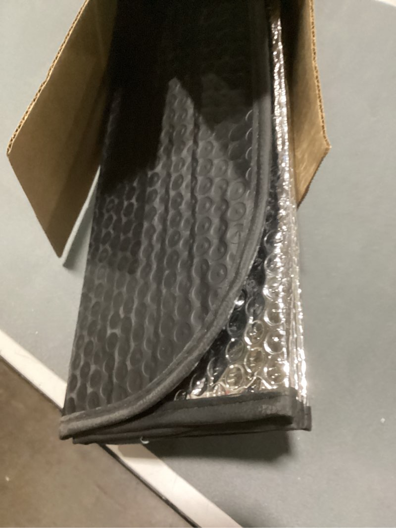Condition photo showing Good Condition for econour accordion car windshield sun shade | car sun visor to protect harmful uv rays | foldable automotive windshield sunshades | window sun blocker to keep your vehicle cool & comfort - 58" x 28" large