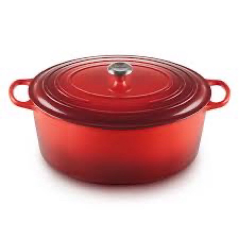 Lodge Cast Iron 7.5 Quart Enameled Dutch Oven Red