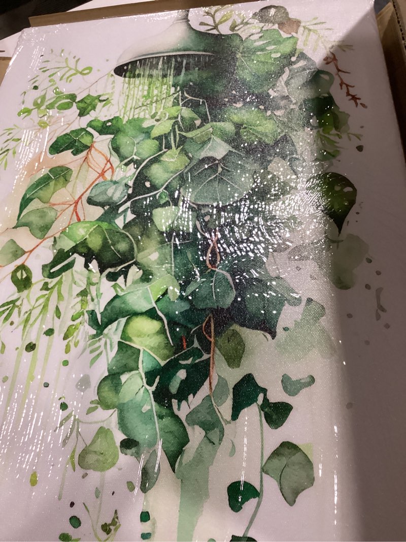 3Pcs Framed Botanical Bathroom Wall Art Sage Green Leaves canvas Posters Print Funny tropical green 