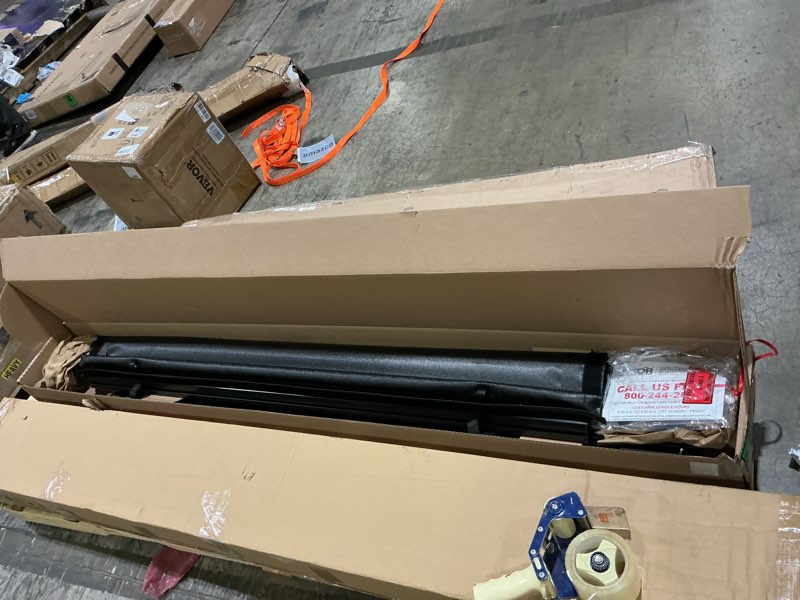 Condition photo showing Good Condition for gator etx soft roll up truck bed tonneau cover | 53412 | fits 2007 - 2021 toyota tundra w/ track system, will not work with trail edition models 5' 7" bed (66.7") soft roll-up w/ gear straps 5' 7" bed w/ oe track system