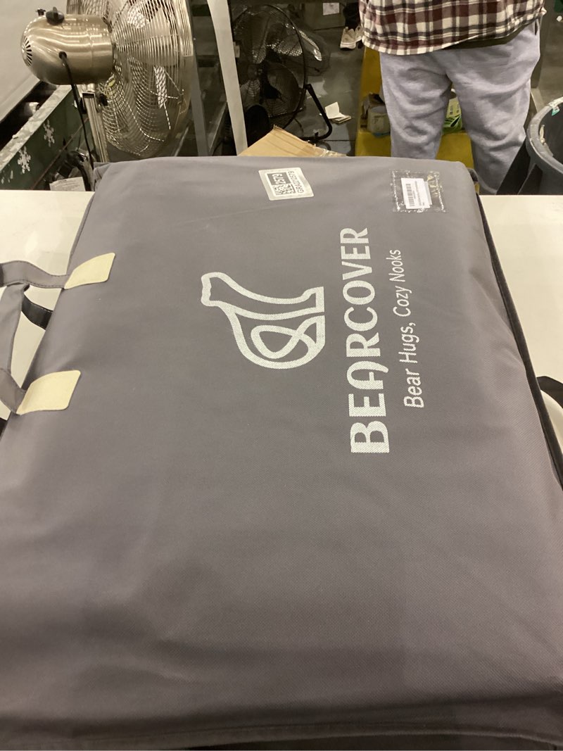 BEARCOVER Back Seat Extender for Dogs?Heavy Duty Leatherette Dog Car Seat Cover for Back Seat ?Wash-