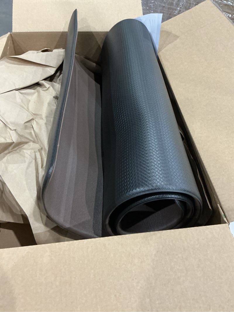 Condition photo showing New/Like New for dexi kitchen floor mats cushioned anti fatigue, 23x59, large wide standing runner rug waterproof, comfort memory foam padded for front sink laundry, black 59"l x 23"w x 0.4"th black