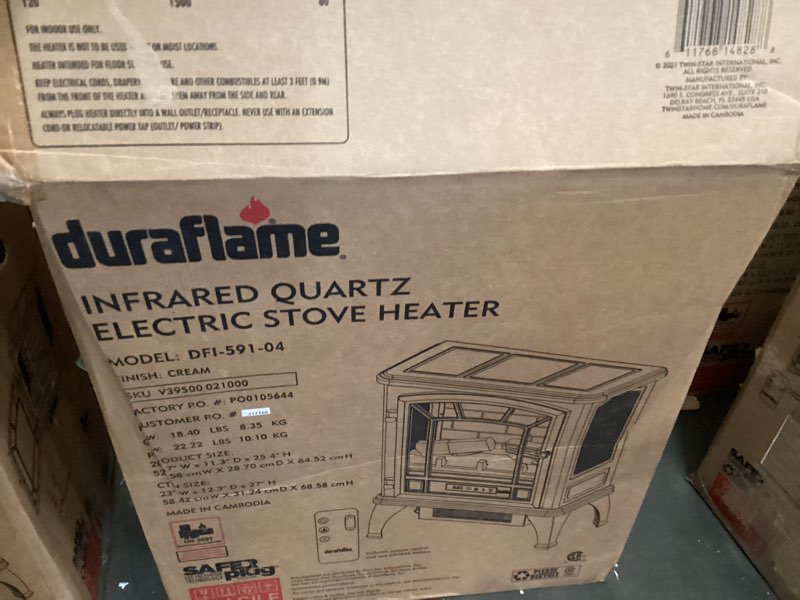 INFRARED QUARTZ ELECTRIC STOVE HEATER COLOR CREAM