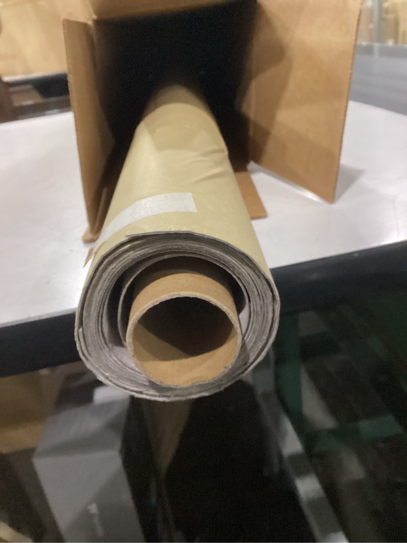 Condition photo showing As Is for rewallpaper 30in x 16.5ft velvet wallpaper peel and stick textured grey wallpaper for walls self adhesive removable wall paper for bedroom soft velvet fabric grey contact paper wall decor living room 197" x 30" grey velvet
