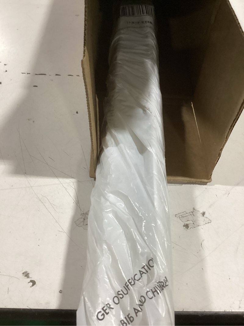Condition photo showing Good Condition for M-D Building Products Vinyl Cinch® U-Shape Door Bottom Seal, Slide-On Weatherstripping Draft Stopper, Easy to Install, Fits 36” x 1-3/4” Doors, Fills 3/8”- 3/4” Gaps, 43336, White White 36 Inch 1