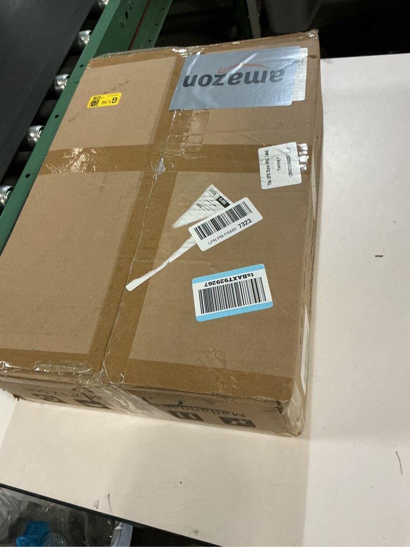 Condition photo showing New/Like New for 2-Tier Microwave Rack - Height Adjustable & Extendable Kitchen Shelf with Drawer - Carbon Steel - Includes Hooks & Reinforcement Suction Cups - Easy Assembly (White)