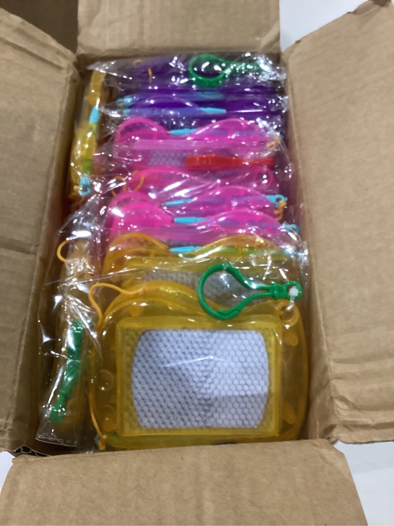 Condition photo showing Good Condition for 24 Pack Mini Magnetic Drawing Board for Kids, Portable Small Doodle Pad Toy Bulk, 6 Colors Magnetic Drawing Erasable Sketch Pad for Goodie Bag Fillers, Activity Gift & Classroom Party Favors