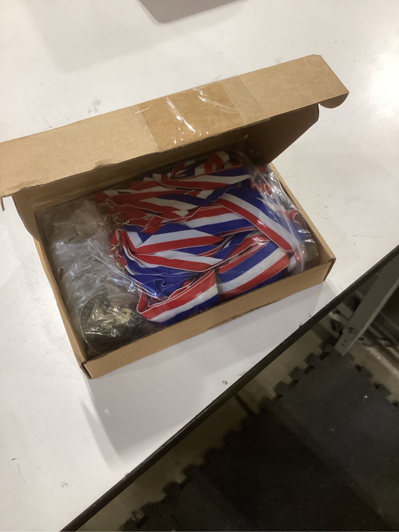 Condition photo showing New/Like New for remuuly 30 pcs gold medals bulk 2'' basketball soccer baseball volleyball football lacrosse kickball cheer bowling trophy medals for awards for sports participation winner gift gold winner