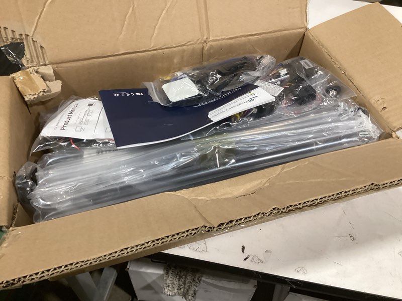 Condition photo showing As Is for 2+64G Android 14 Double Din Car Stereo for Ford Transit 2013-2019 with 9 Inch Touchscreen Radio Built-in Wireless Carplay/Android Auto/GPS/Bluetooth/FM/AUX-in/Steering Wheel Controls/Backup Camera