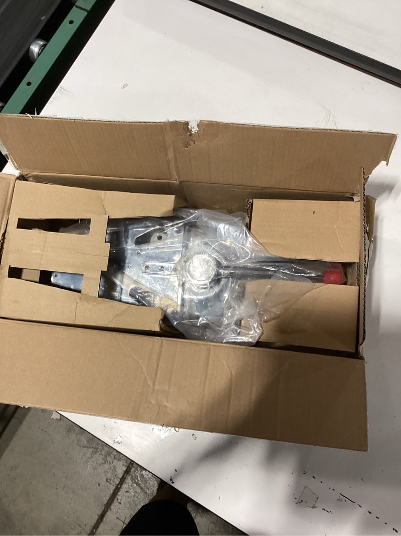 Condition photo showing Good Condition for zinc alloy control box installed on the top of the outer side of the ship for remote throttle control