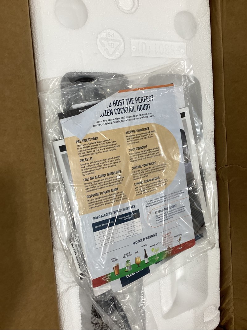 Condition photo showing New/Like New for Ninja slushi machine