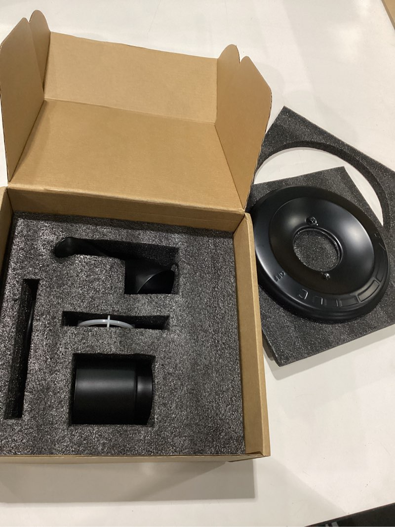 Condition photo showing New/Like New for universal shower trim kit replacement for delta 13/14 series, matte black shower handle & cover plate, durable metal construction, easy install (valve & cartridge not included) trim kit only
