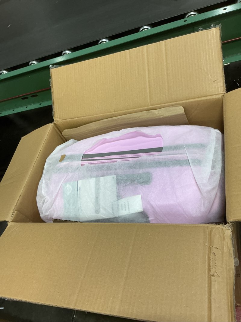 Condition photo showing Good Condition for Samsonite Freeform 2-Piece Luggage Set - Carry-On & Large Checked Luggage with Dual Spinner Wheels - Durable Polypropylene Hardshell - TSA Lock, Airline-Approved - Expandable Hard Shell - Pink Rose 2-Piece Set (Carry-on/Large) Pink Rose