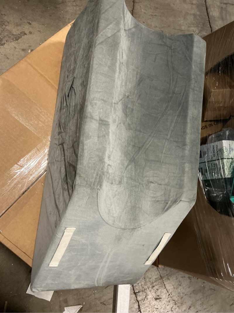 Condition photo showing Good Condition for LightEase Memory Foam Leg Support and Elevation Pillow w/Dual Handles for Surgery, Injury, or Rest single leg