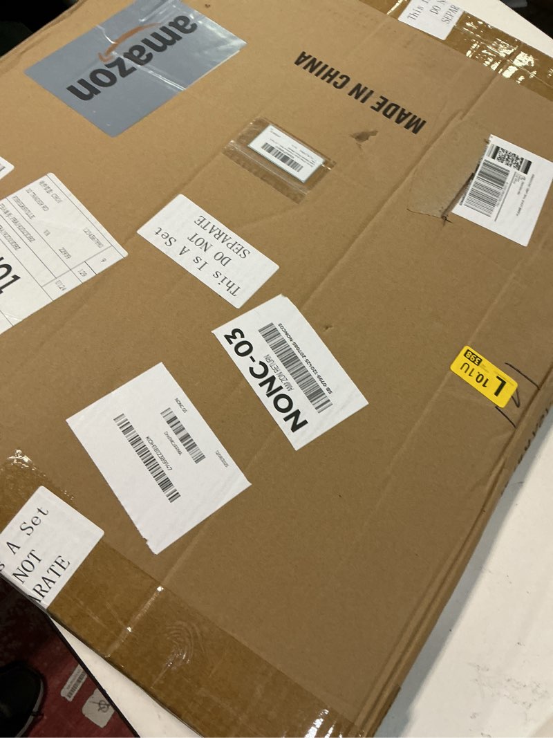 Condition photo showing As Is for Zonon 3 Pcs Large Christmas Nativity Scene Outdoor 47" Holy Family Yard Decorations with Stakes PVC Water Resistant Weatherproof Sturdy Christian Nativity Signs for Yard Lawn Garden Decor(Novel)