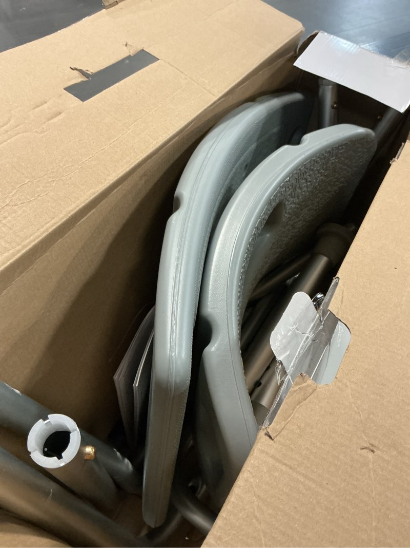 Condition photo showing Good Condition for Medline - Bath Chair - gray