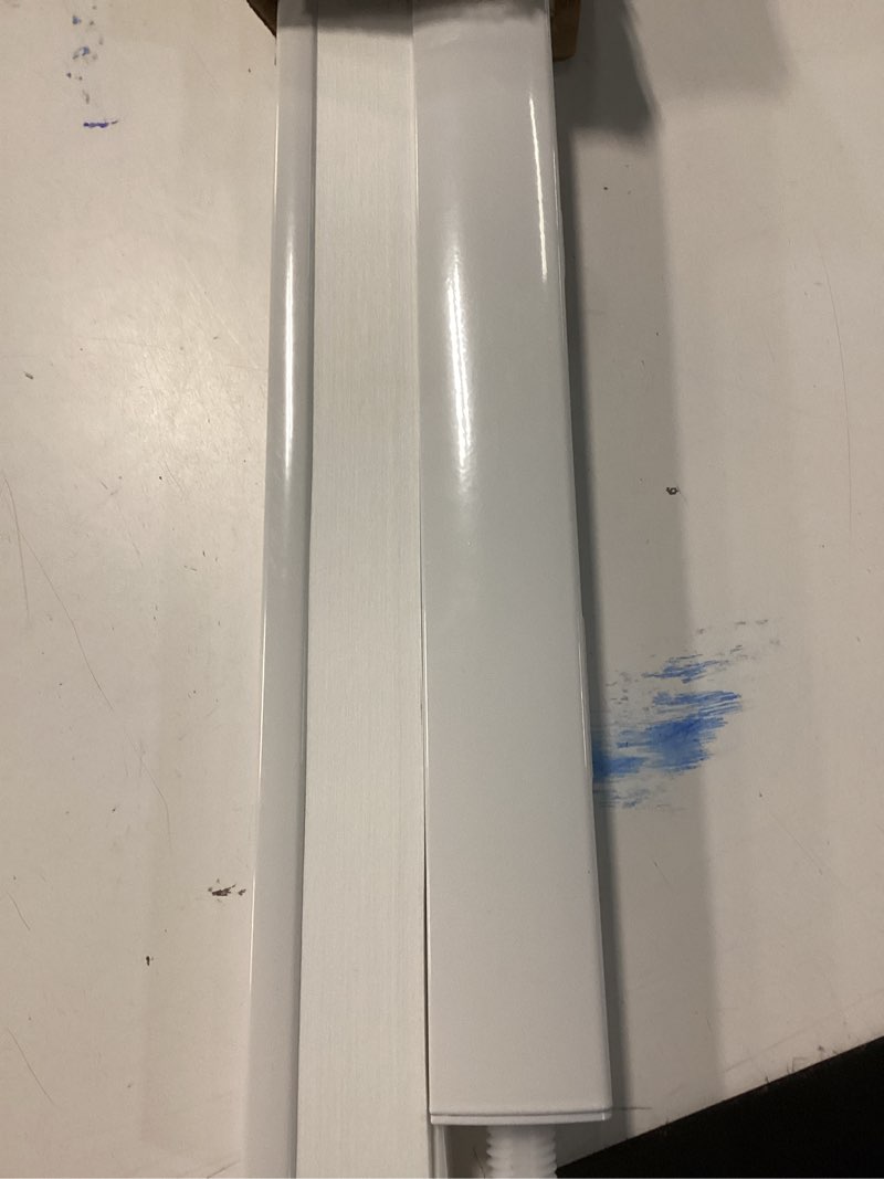 Condition photo showing Good Condition for lazblinds no tools no drill cordless cellular shades, light filtering honeycomb shades for home, thermal insulation blinds for windows, 46" w x 48" h, white light filtering-white 46" w x 48" h