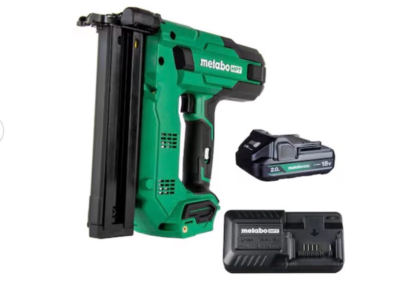 metabo hpt multivolt 18 -gauge 1-1/2-in narrow crown finish stapler 