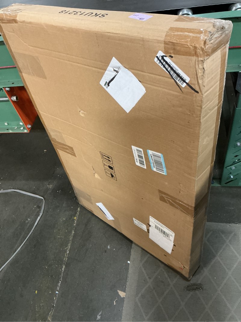 Condition photo showing New/Like New for nisorpa 3+1 panel trade show presentation board 70.8 x 35.4 in desktop tri fold display board gray single sided tabletop display 4 folding panels with moving bag grey