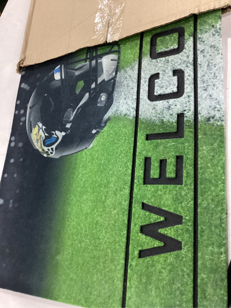 Condition photo showing Good Condition for fanmats nfl unisex-adult contemporary jacksonville jaguars 1'7" x 2'6" (rectangular) team color