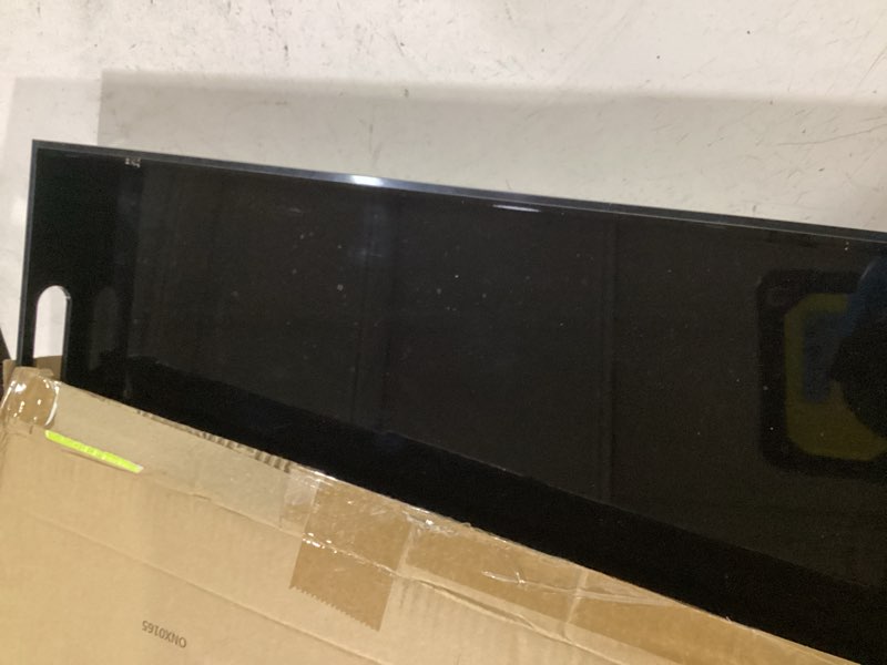 Condition photo showing Good Condition for niubee acrylic serving tray 12x20 inches -spill proof- black decorative tray organiser for ottoman coffee table countertop with handles