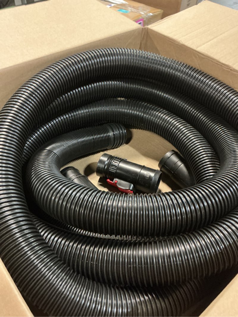 Condition photo showing Good Condition for craftsman cmxzvbe38759 2-1/2 in. x 20 ft. pos-i-lock wet dry vac hose attachment kit, industrial-grade shop vacuum replacement hose, fits most wet/dry vacuums with a 2-1/2 in. diameter 2-1/2 in. by 20 ft.