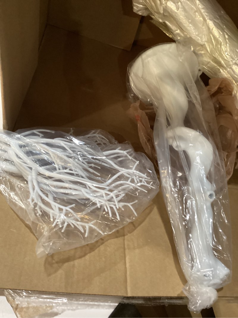 Condition photo showing New/Like New for Tree Centerpieces for Weddings White 23in - Decorative Ornament Display Tree for Tables, Tree Branches for Decoration, Artificial Manzanita Tree Centerpiece for Christmas Birthday Party Decor 23in White (ornaments not included)