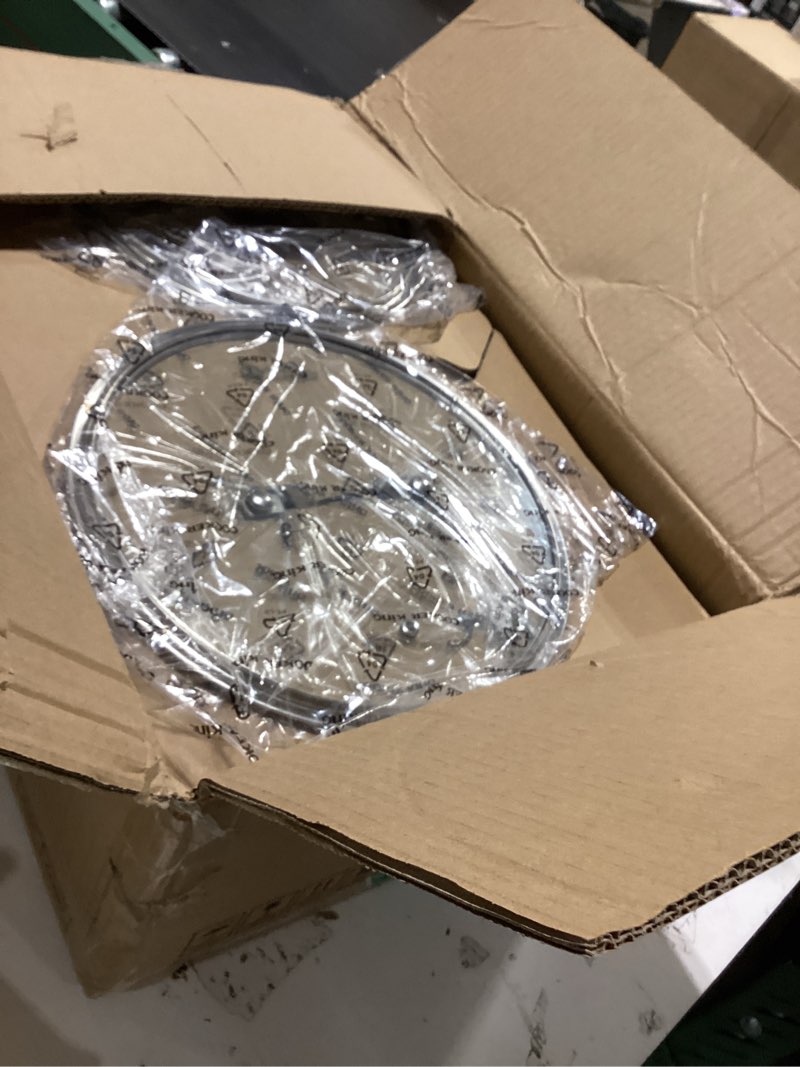 Condition photo showing Good Condition for cooker king stainless steel cookware set, pots and pans set with lids, frying pans, saucepan, saute pan & stock pot, non stick, non toxic, induction, oven, dishwasher safe, pfoa free 8