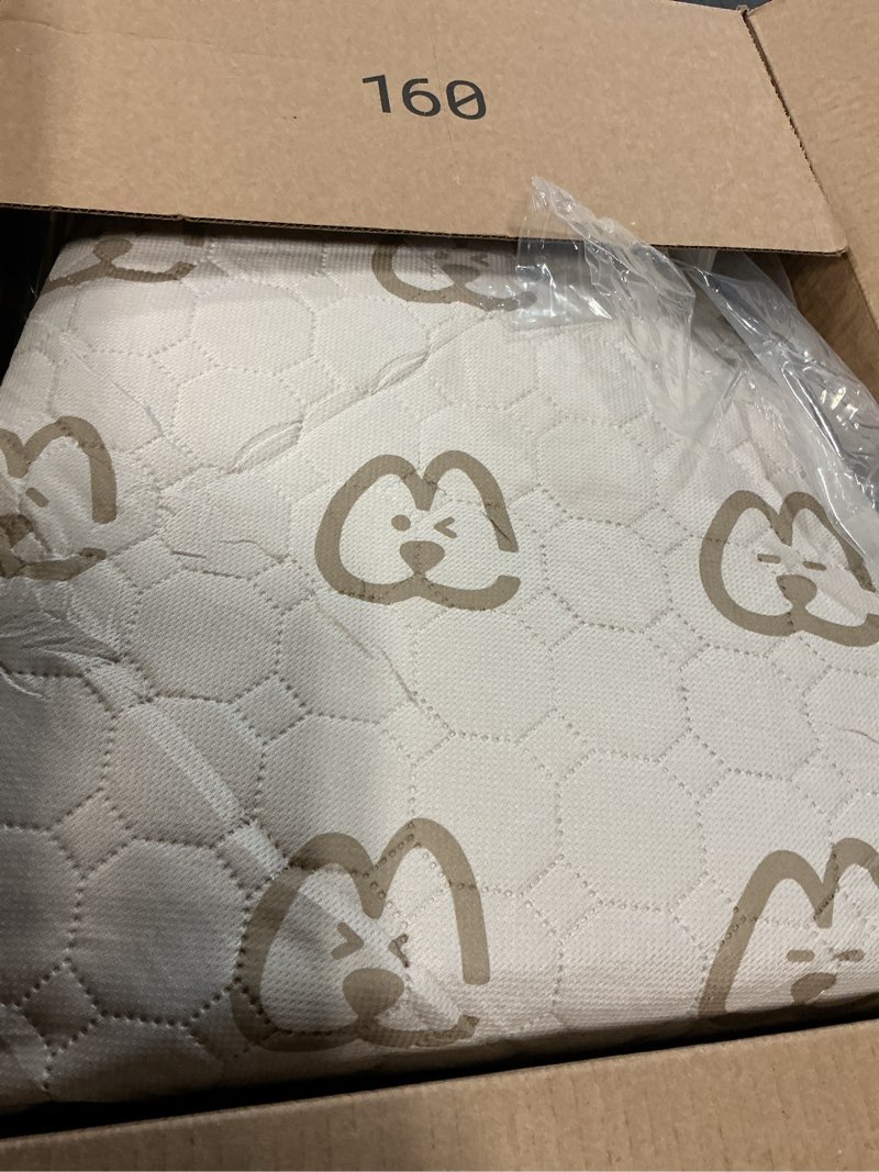 Condition photo showing Good Condition for FXW Washable Pee Pads for Dogs, Puppy Pads with Super Absorbent, Specifically Designed for FXW Rollick/Homeplus 32/40/45inch 8 Panels Dog Playpen, 34" Octagon, Khaki, 1 Pack Khaki 34" Octagon (1 Pack)