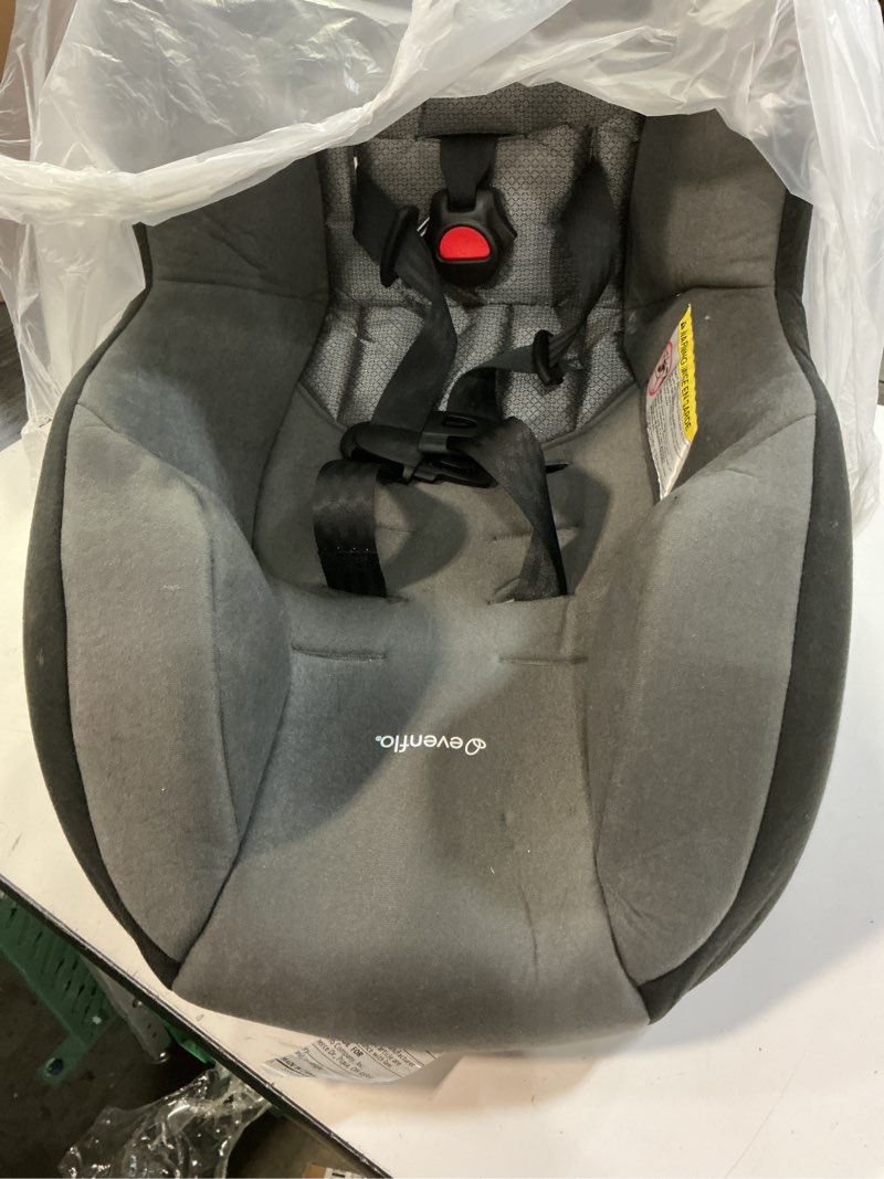 Condition photo showing Good Condition for evenflo tribute lx convertible car seat (saturn gray)