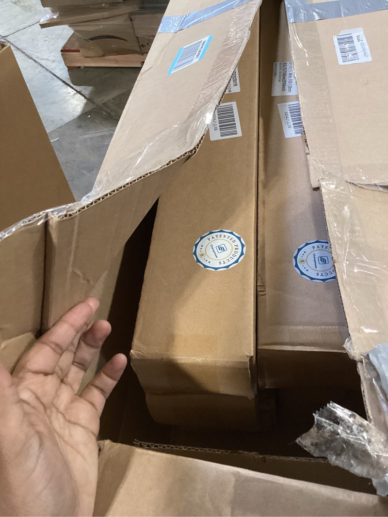 Condition photo showing Good Condition for changshade cordless cellular shades, blackout honeycomb shades for windows, pull down pleated blinds, easy to install for indoor windows and french doors,29" w x 64" h, white blackout white 29"w x 64"h