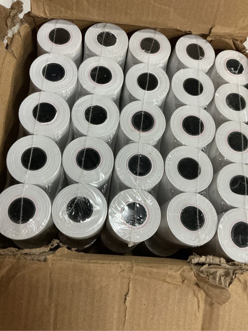 Condition photo showing Good Condition for FungLam Thermal Receipt Paper POS Cash Register Paper Rolls 2 1/4" x 50' (50 Rolls)