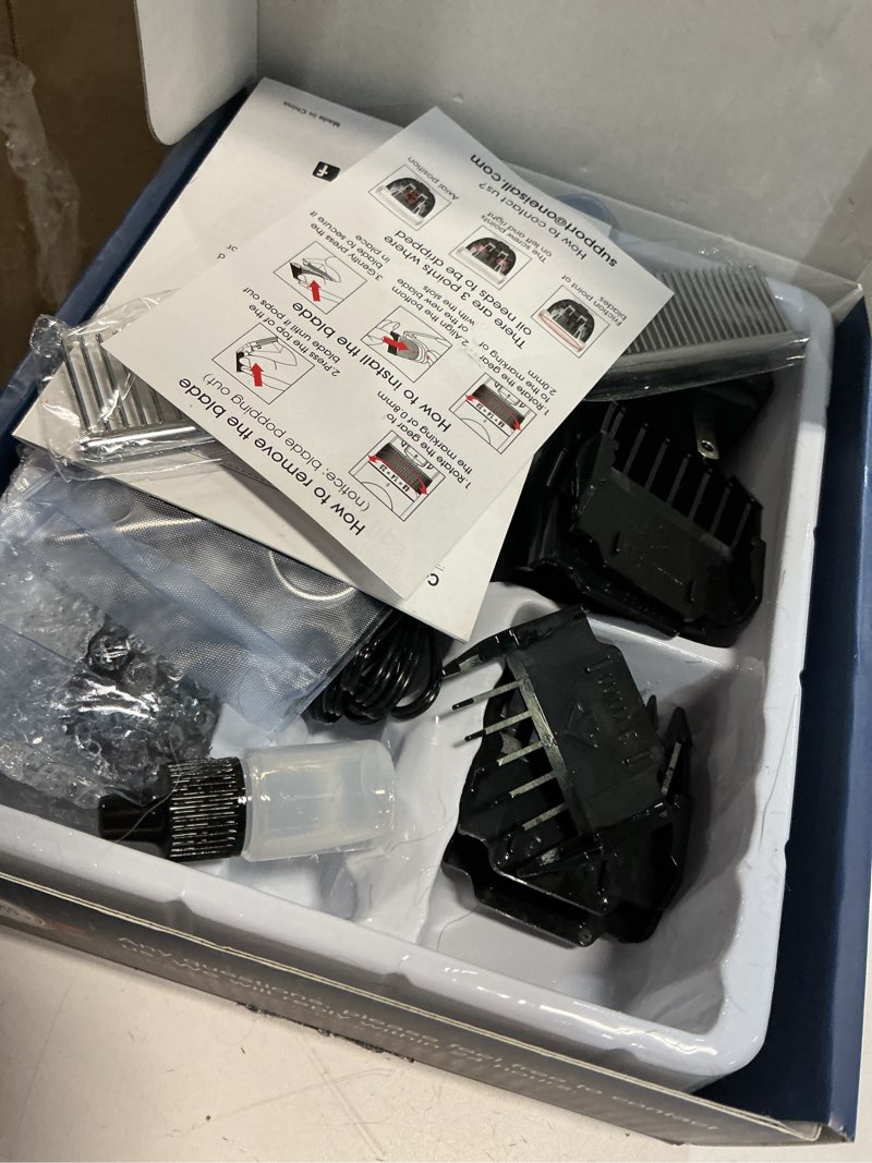 Condition photo showing Good Condition for oneisall quiet cat clippers for matted & long hair, 2-speed cordless pet shaver grooming kit for cats, small dogs & animals (blue)