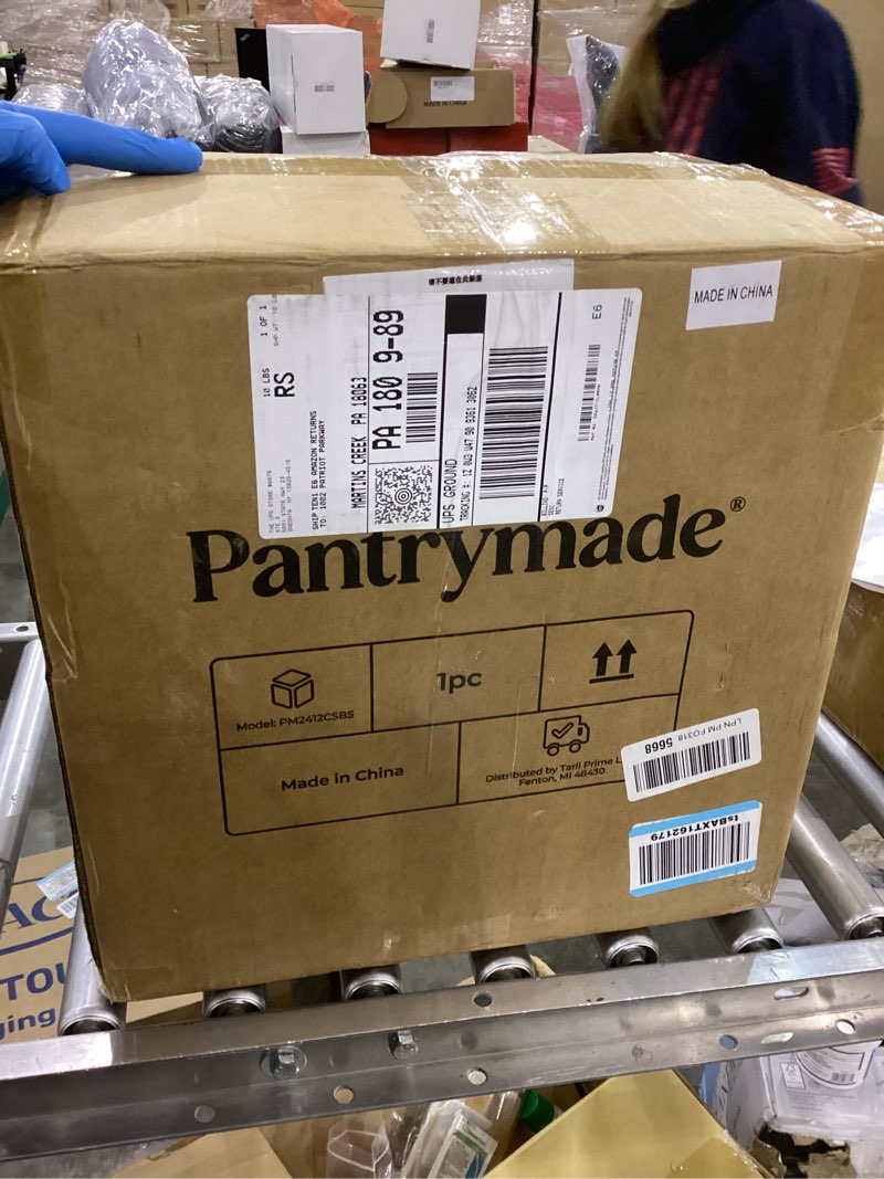 Condition photo showing As Is for Pantrymade Deluxe 12-Cup Coffee Maker & Single Serve Brewer – Programmable, K-Cup Compatible, Adjust