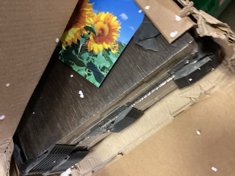 Condition photo showing New/Like New for Fun Memories 36 Inch Floating Shelves, Live Edge 9.3" Deep Elm Wood Wall Shelves for Storage, Wall-Mounted Display Shelves with Invisible Heavy-Duty Metal Bracket for Living Room Bedroom, Walnut Usa-sourced Elm Wood Walnut Finish Live Edge, 36"W x 9.3"D