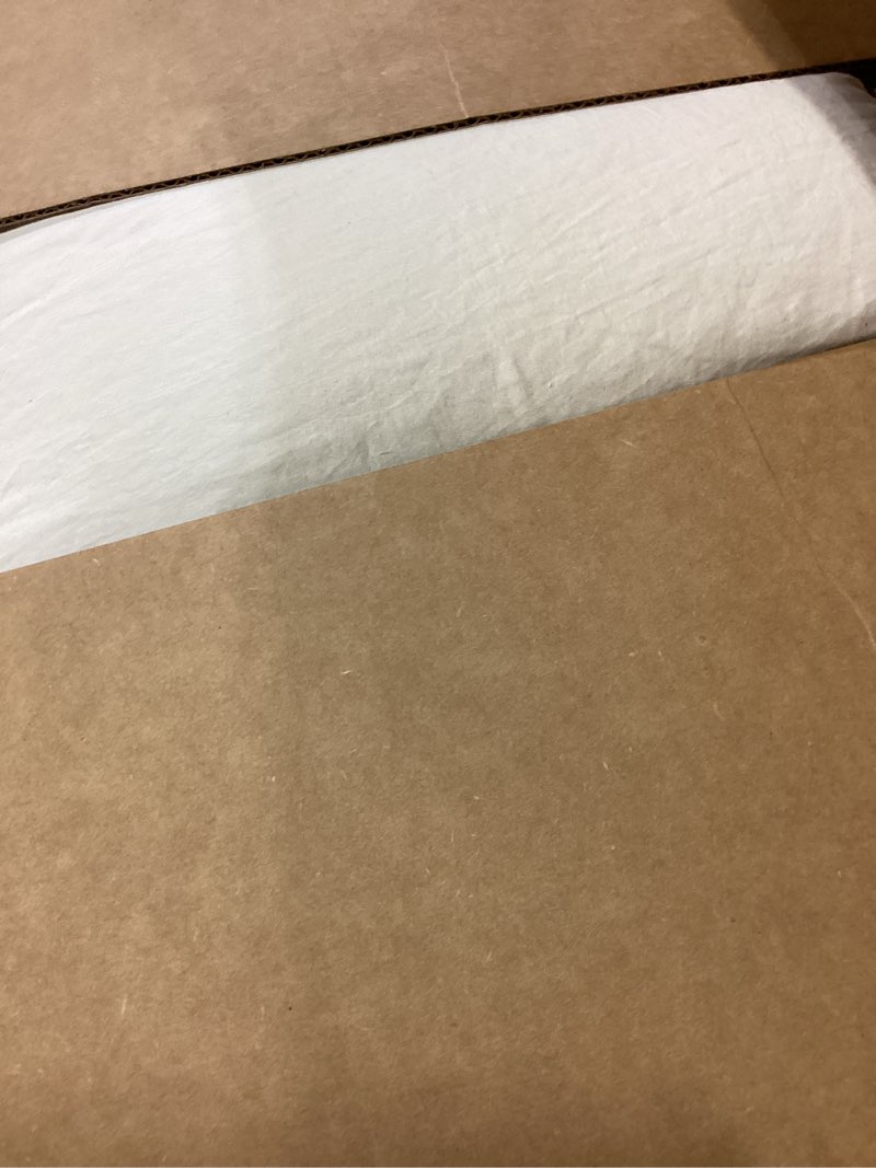 Condition photo showing As Is for wrensonge oversized queen comforter set - 7 pieces light oatmeal bed in a bag queen with sheets, 2 pillow shams, and 2 pillowcases- warm bedding sets queen for all season light oatmeal oversized queen(98"*98")