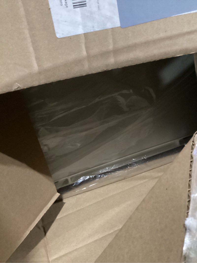 Condition photo showing New/Like New for lap table, foldable adjustable laptop lap desk for bed and sofa, x-large with 2 drawers, grey