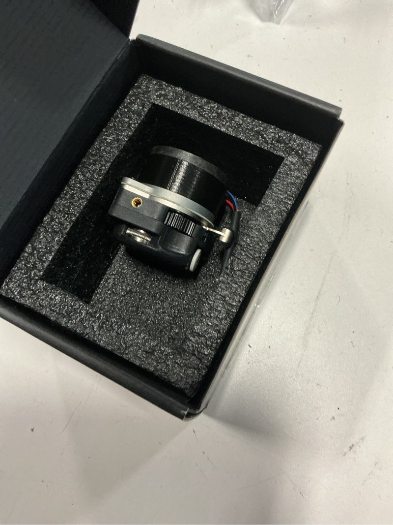Condition photo showing As Is for creality k1/k1 max/k1c/k1 se extruder with motor, official upgraded k1 extrusion kit direct drive extruder dual gear smooth feeding high speed printing extruder for k1 se/ender 3 v3 plus 3d printer for k1/k1c/k1 max/k1 se(with motor)