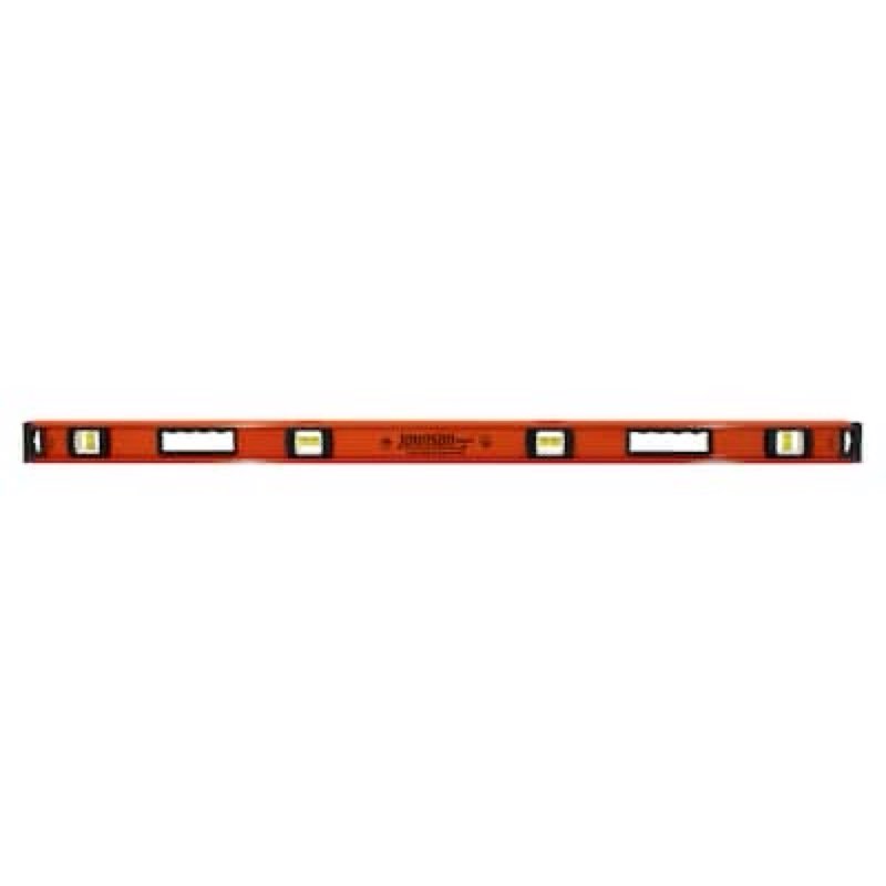 johnson level aluminum 48-in 4 vial i-beam level
