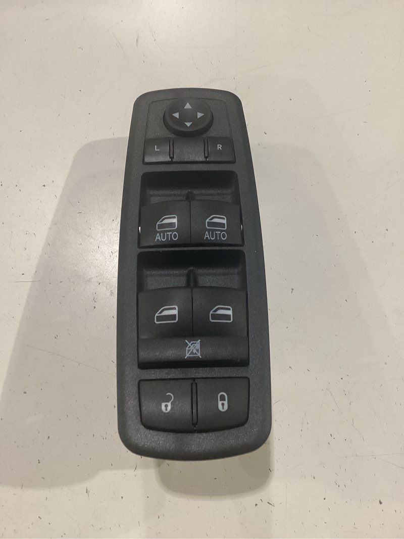 Condition photo showing New/Like New for master power window switch.11 metal pins.compatible with 2011 2012 2013 2014 jeep grand cherokee.dodge durango.driver side control switches front left.led light green