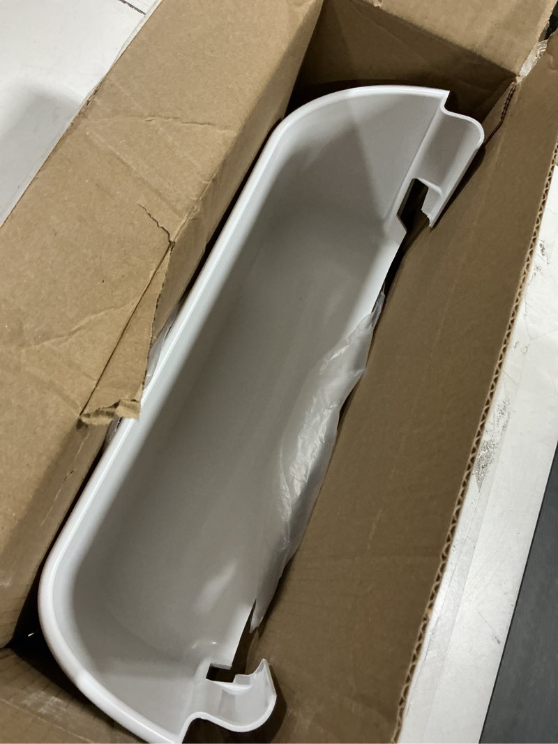 Condition photo showing Good Condition for smart choice 240323001 bottom shelf refrigerator door bin - white, impact resistant freezer replacement compatible with frigidaire 240323007, fits select frigidaire & kenmore models