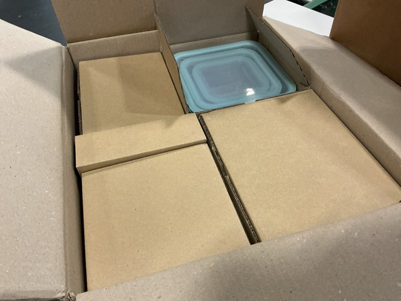 Condition photo showing New/Like New for glasslock 24 piece oven microwave safe glass food storage containers set w/ lids